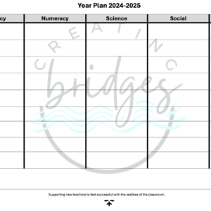 Year Plan Template